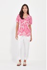 CALIBRATE TOP - pink print